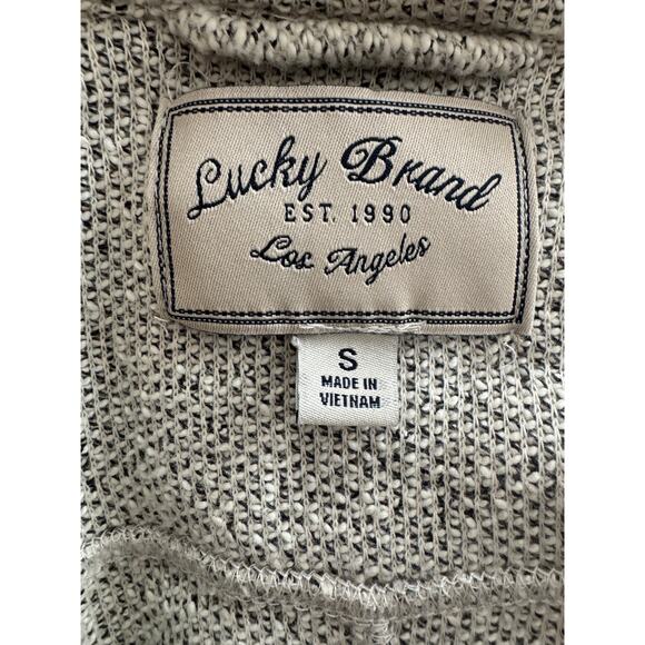 Lucky Brand knit Moto Jacket- Size S - Picture 3 of 3